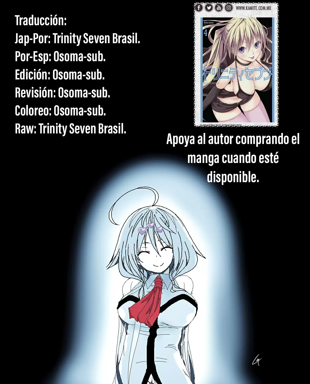 Trinity Seven capítulo 97, página 24