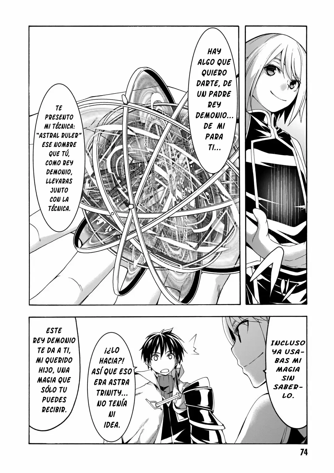 Trinity Seven capítulo 99, página 10