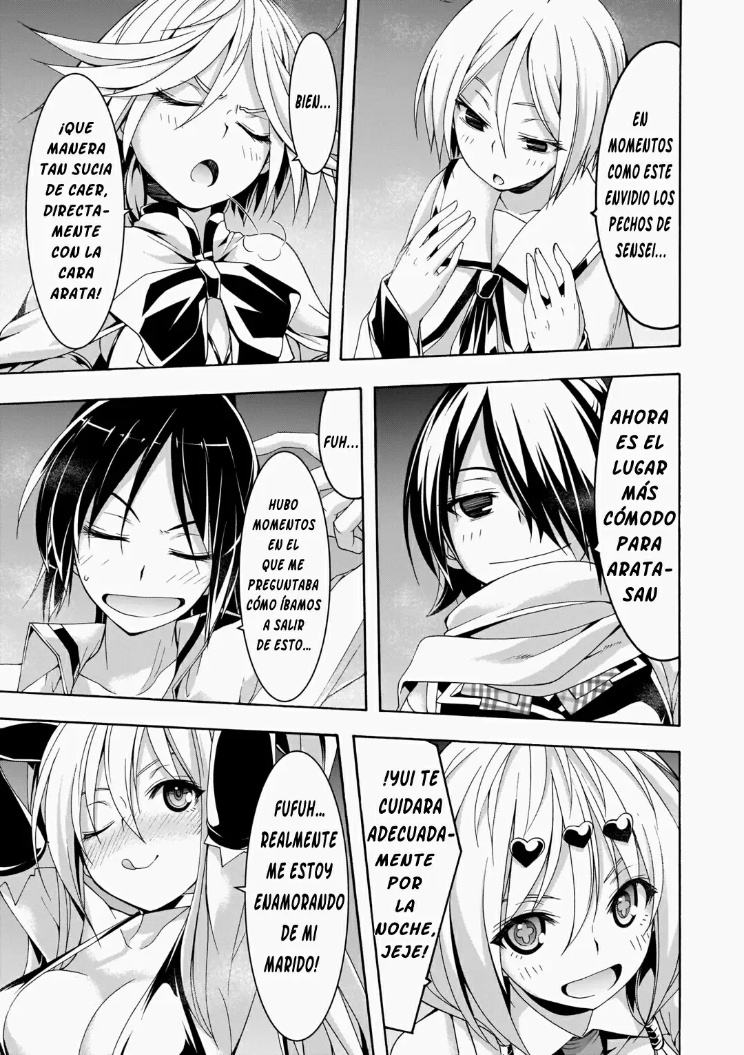 Trinity Seven capítulo 99, página 17