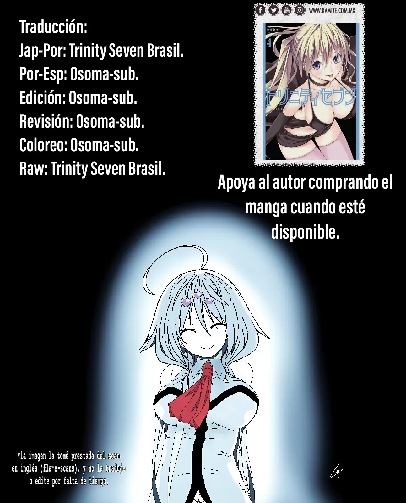 Trinity Seven capítulo 99, página 21