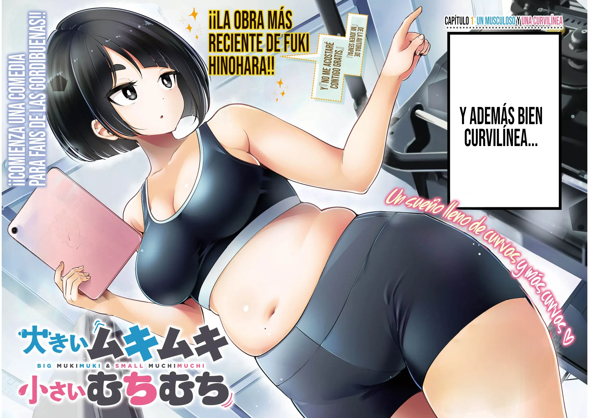 Un Musculoso y una Curvilínea capítulo 1, página 5