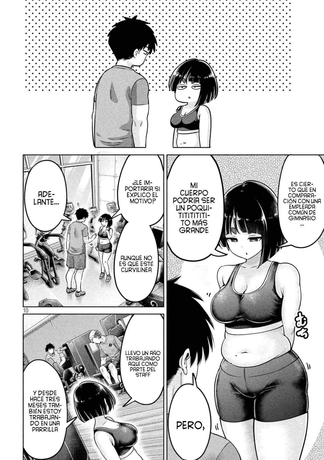 Un Musculoso y una Curvilínea capítulo 1, página 11