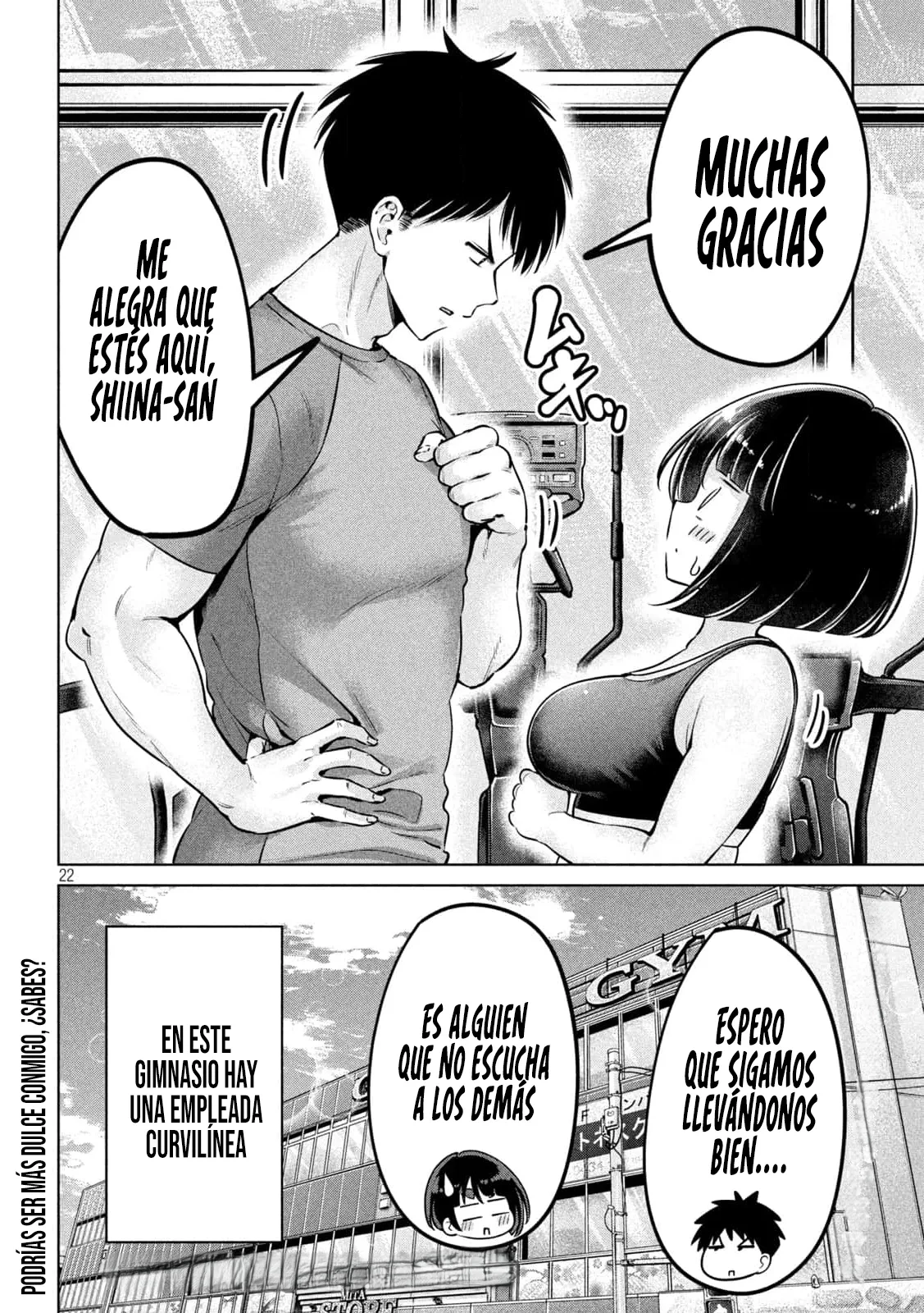 Un Musculoso y una Curvilínea capítulo 1, página 21