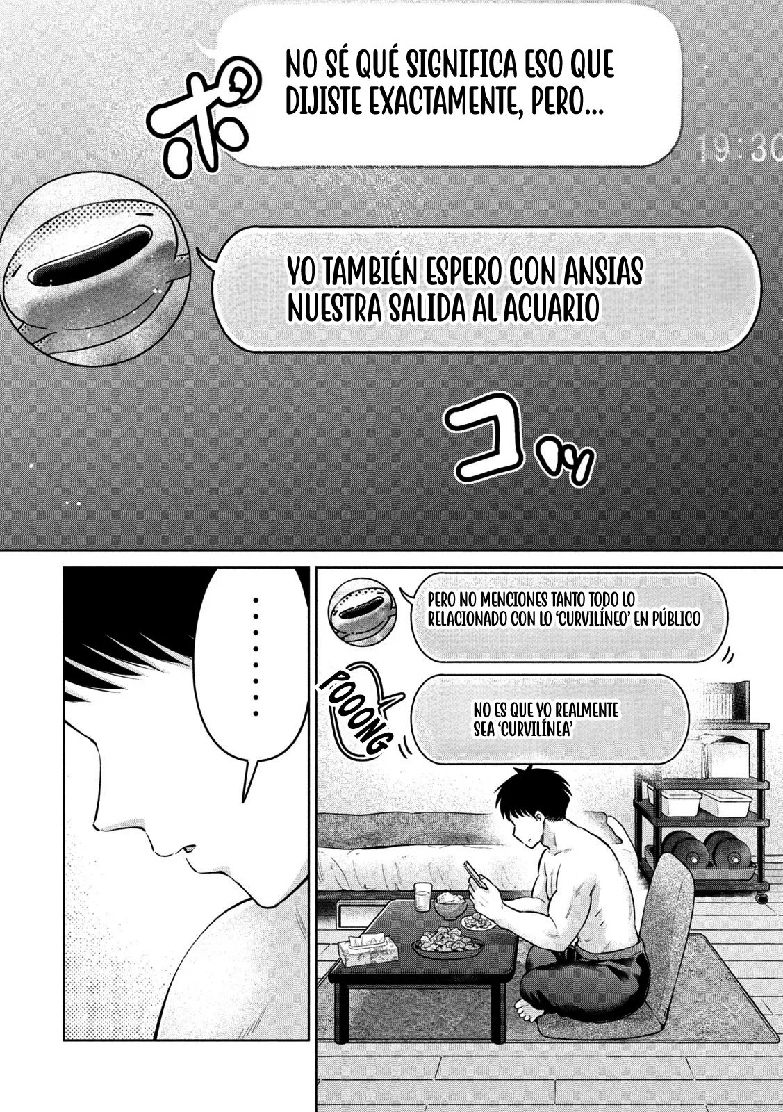 Un Musculoso y una Curvilínea capítulo 10, página 17