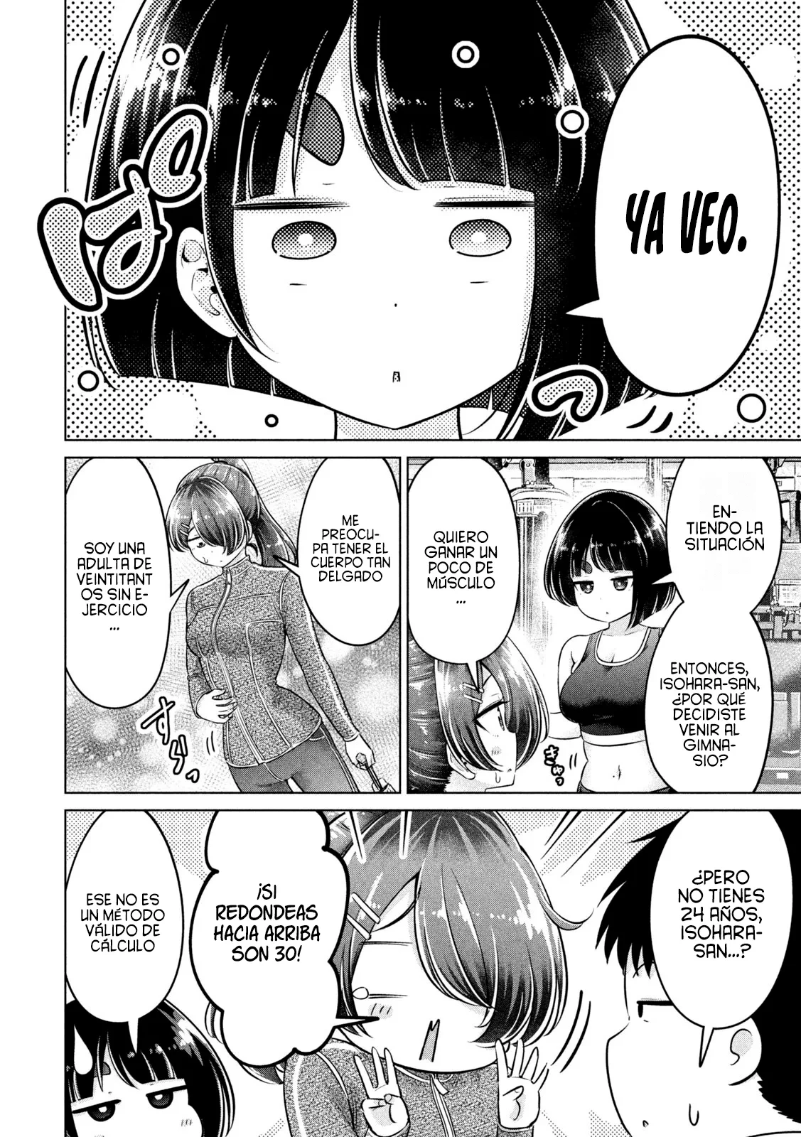 Un Musculoso y una Curvilínea capítulo 17, página 8