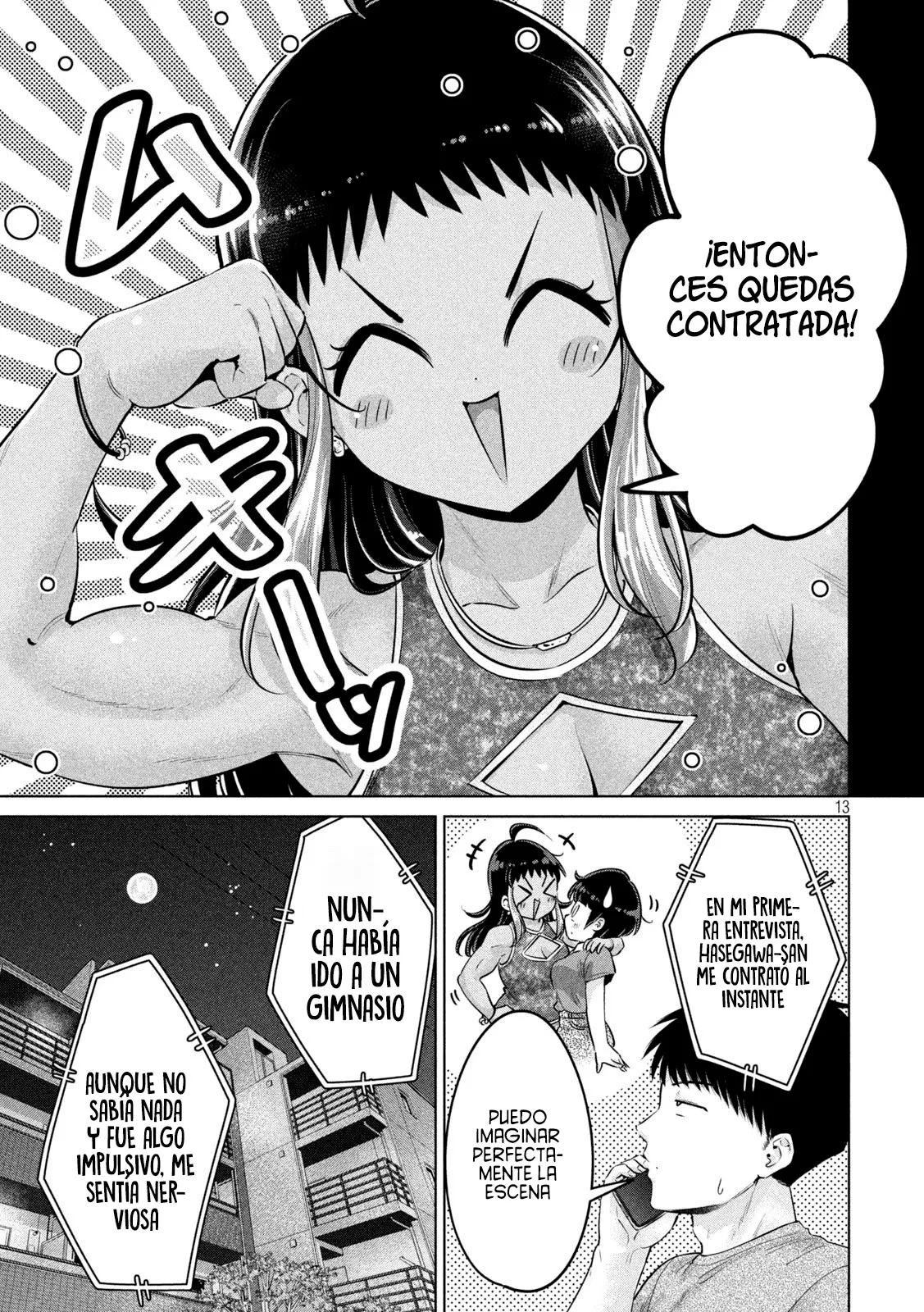 Un Musculoso y una Curvilínea capítulo 18, página 17