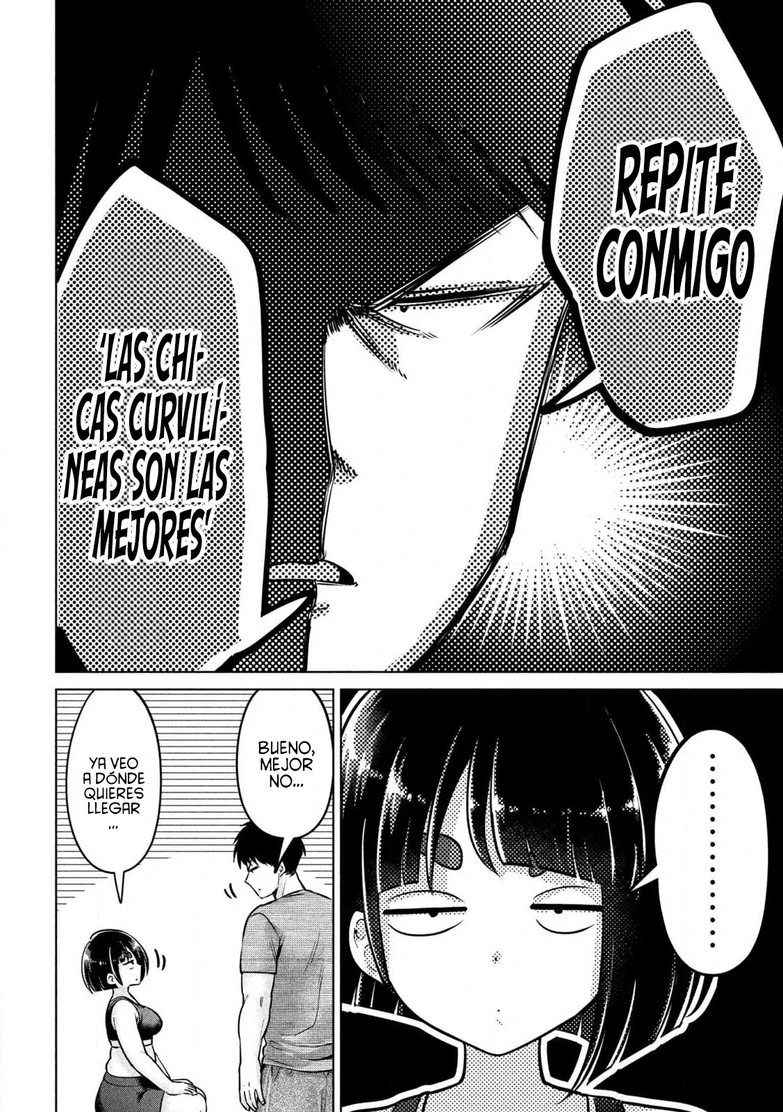 Un Musculoso y una Curvilínea capítulo 3, página 10