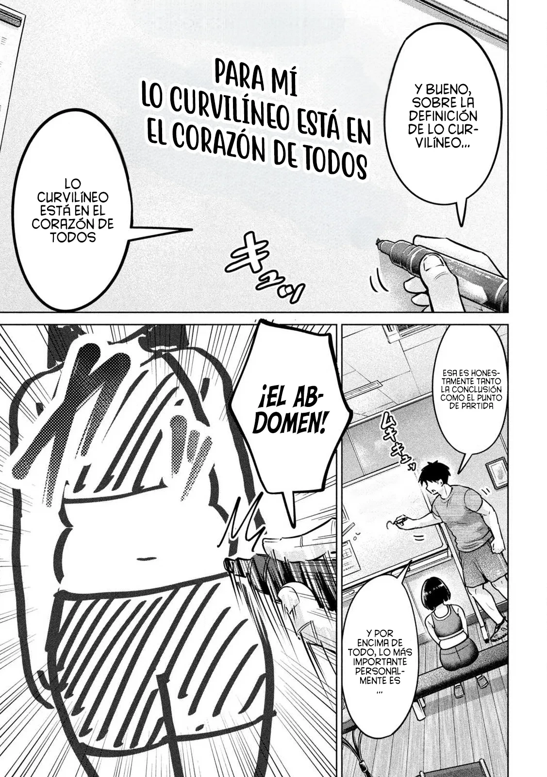 Un Musculoso y una Curvilínea capítulo 3, página 11