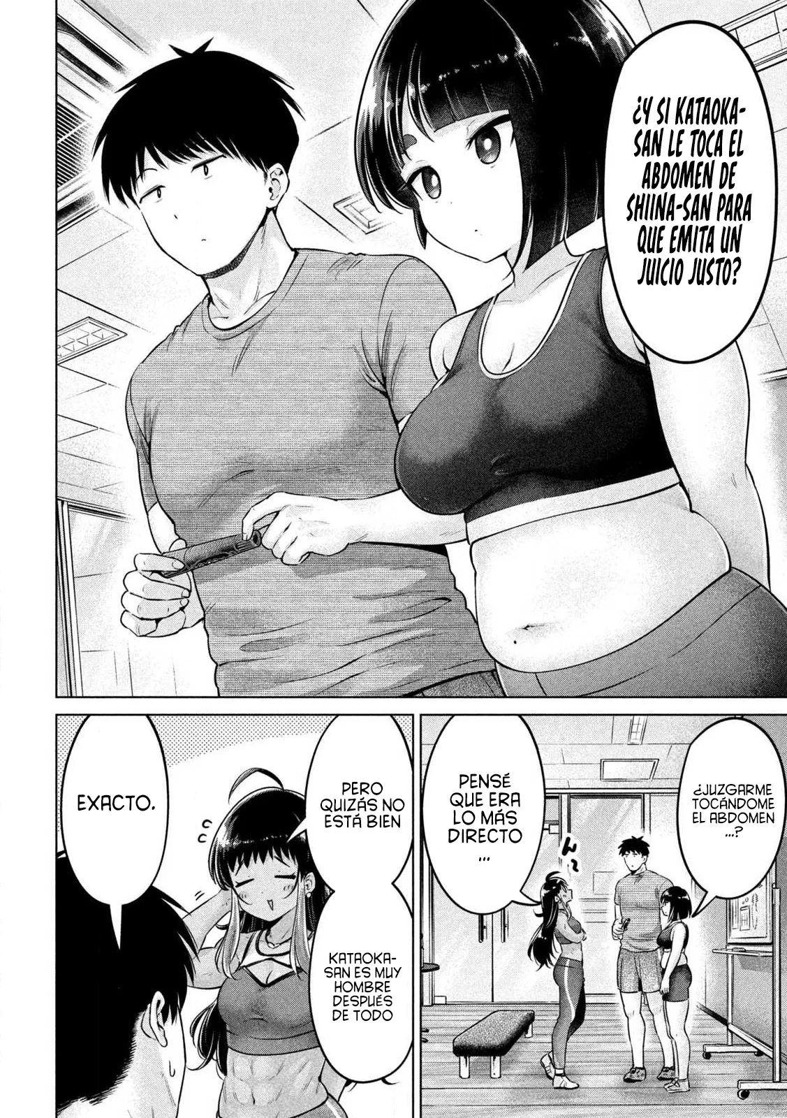 Un Musculoso y una Curvilínea capítulo 3, página 16
