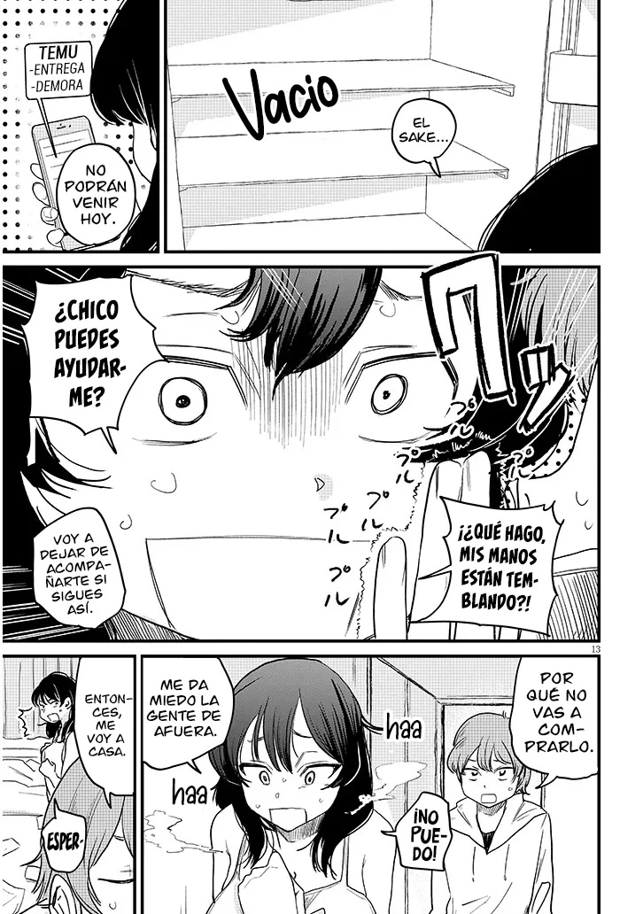 Una onee-chan "buena para nada" quiere llamar mi atención. capítulo 1, página 13
