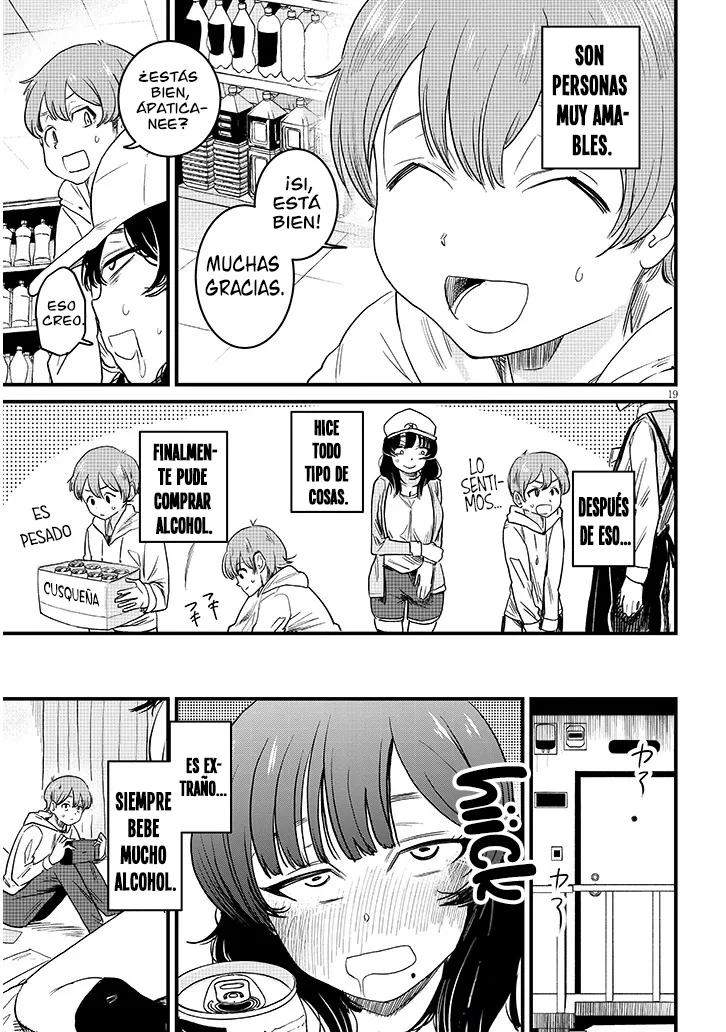 Una onee-chan "buena para nada" quiere llamar mi atención. capítulo 1, página 19