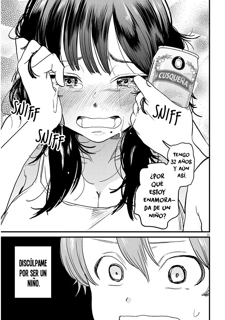 Una onee-chan "buena para nada" quiere llamar mi atención. capítulo 1, página 21