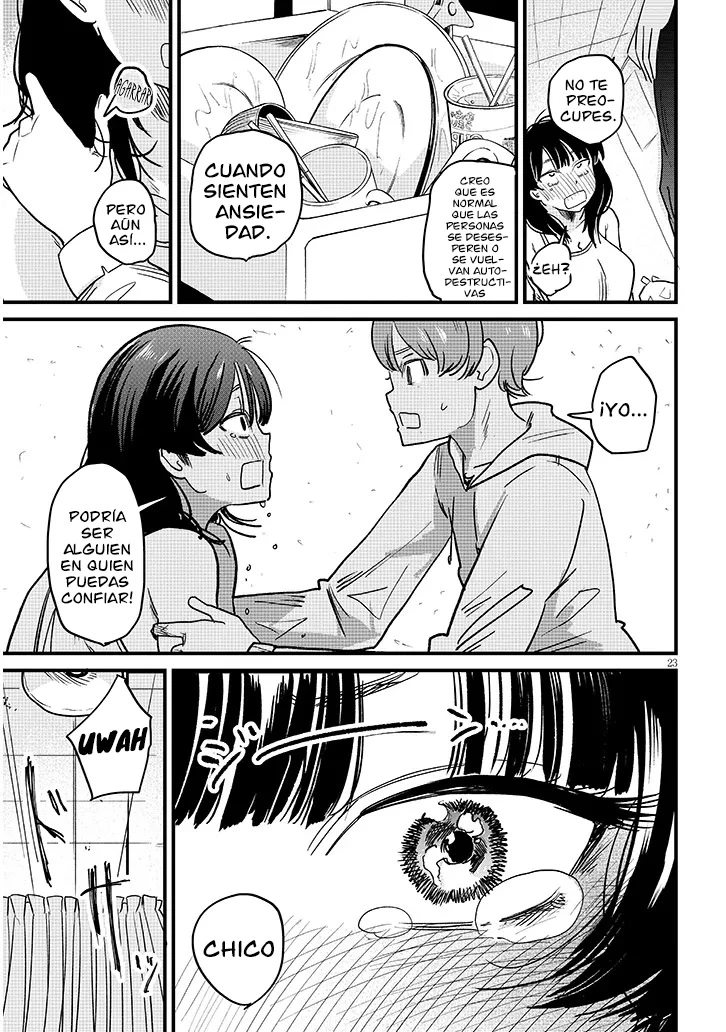 Una onee-chan "buena para nada" quiere llamar mi atención. capítulo 1, página 23