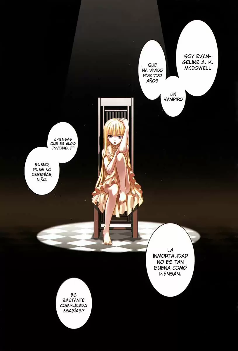 UQ Holder! capítulo 1, página 4