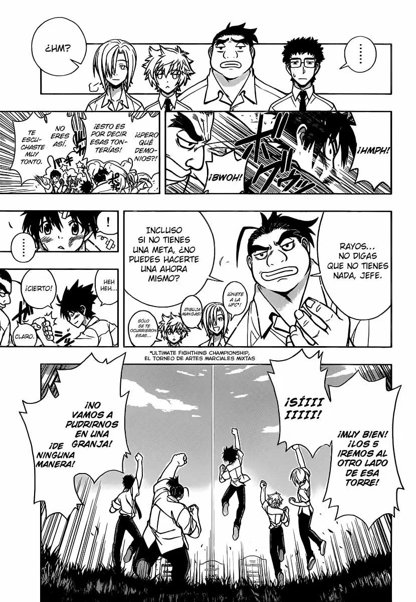 UQ Holder! capítulo 1, página 27