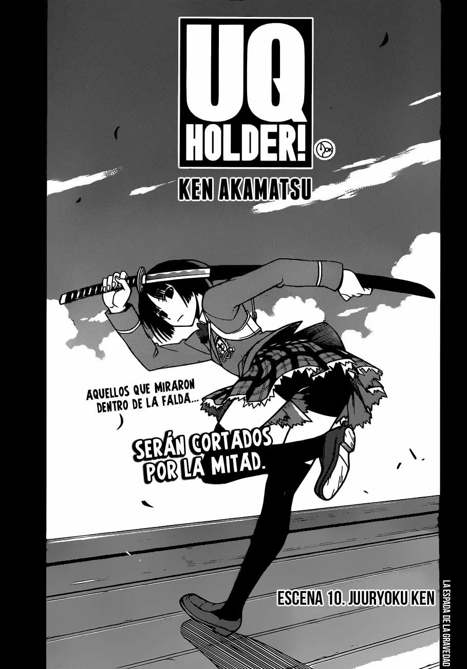 UQ Holder! capítulo 10, página 4