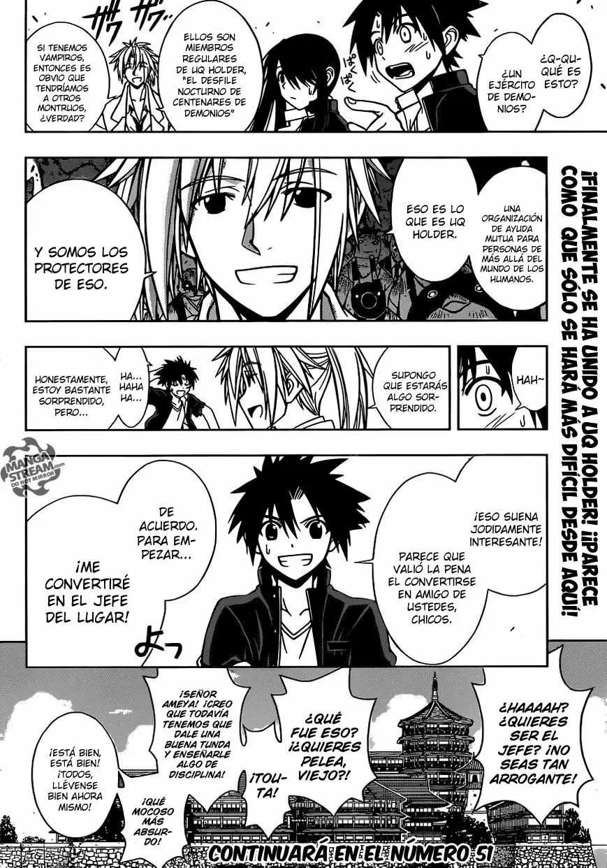 UQ Holder! capítulo 11, página 17