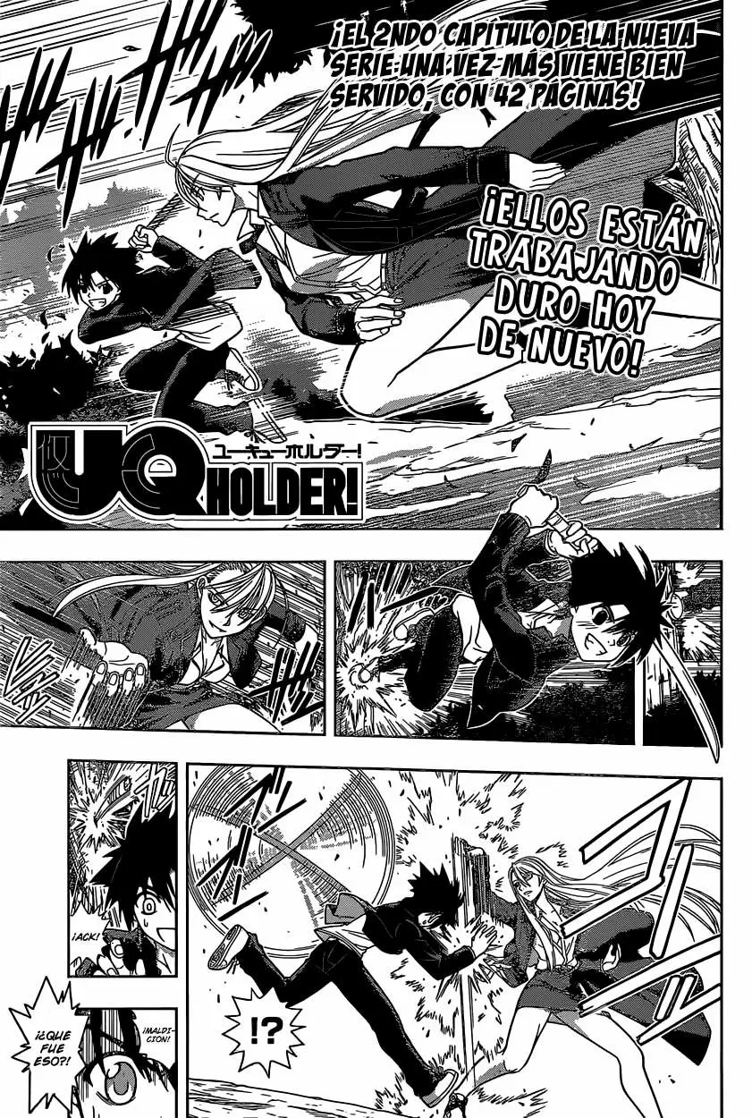 UQ Holder! capítulo 2, página 2