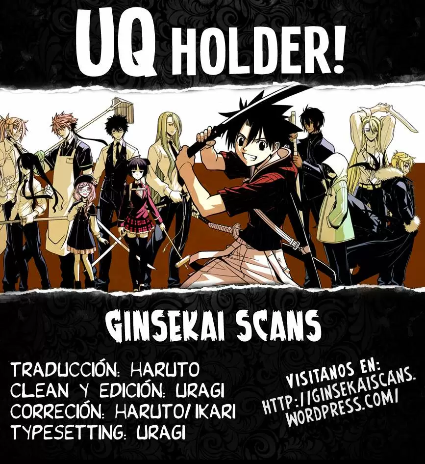 UQ Holder! capítulo 3, página 1