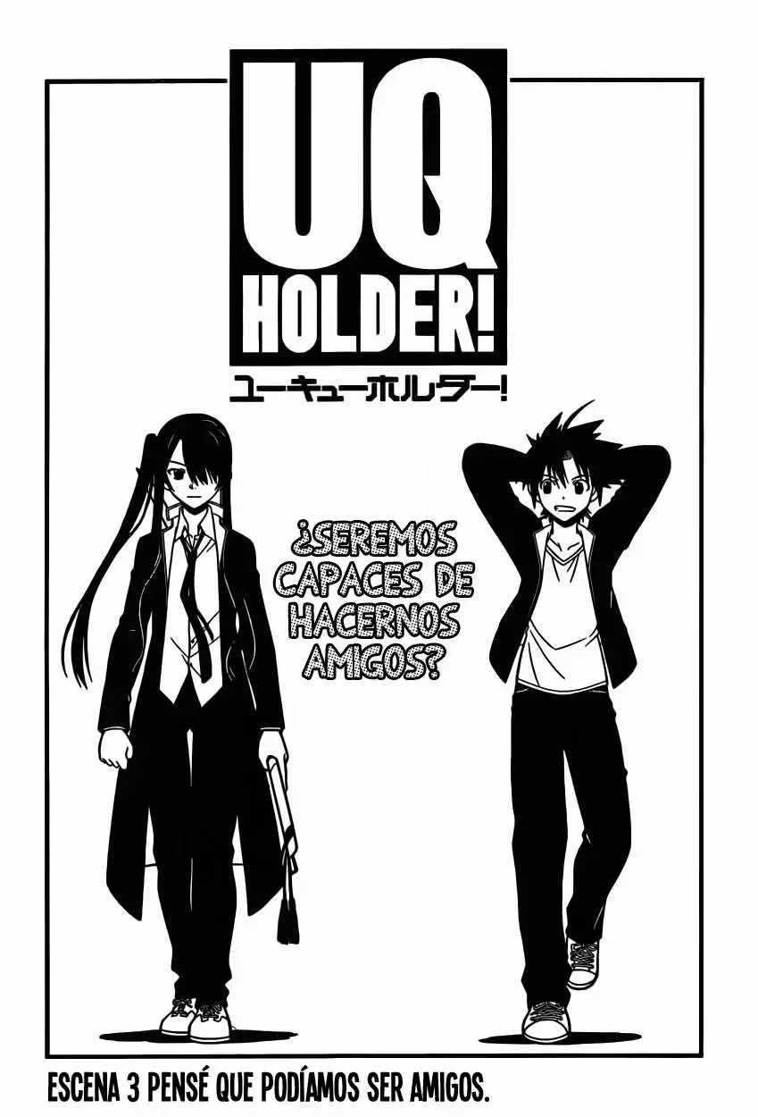 UQ Holder! capítulo 3, página 4