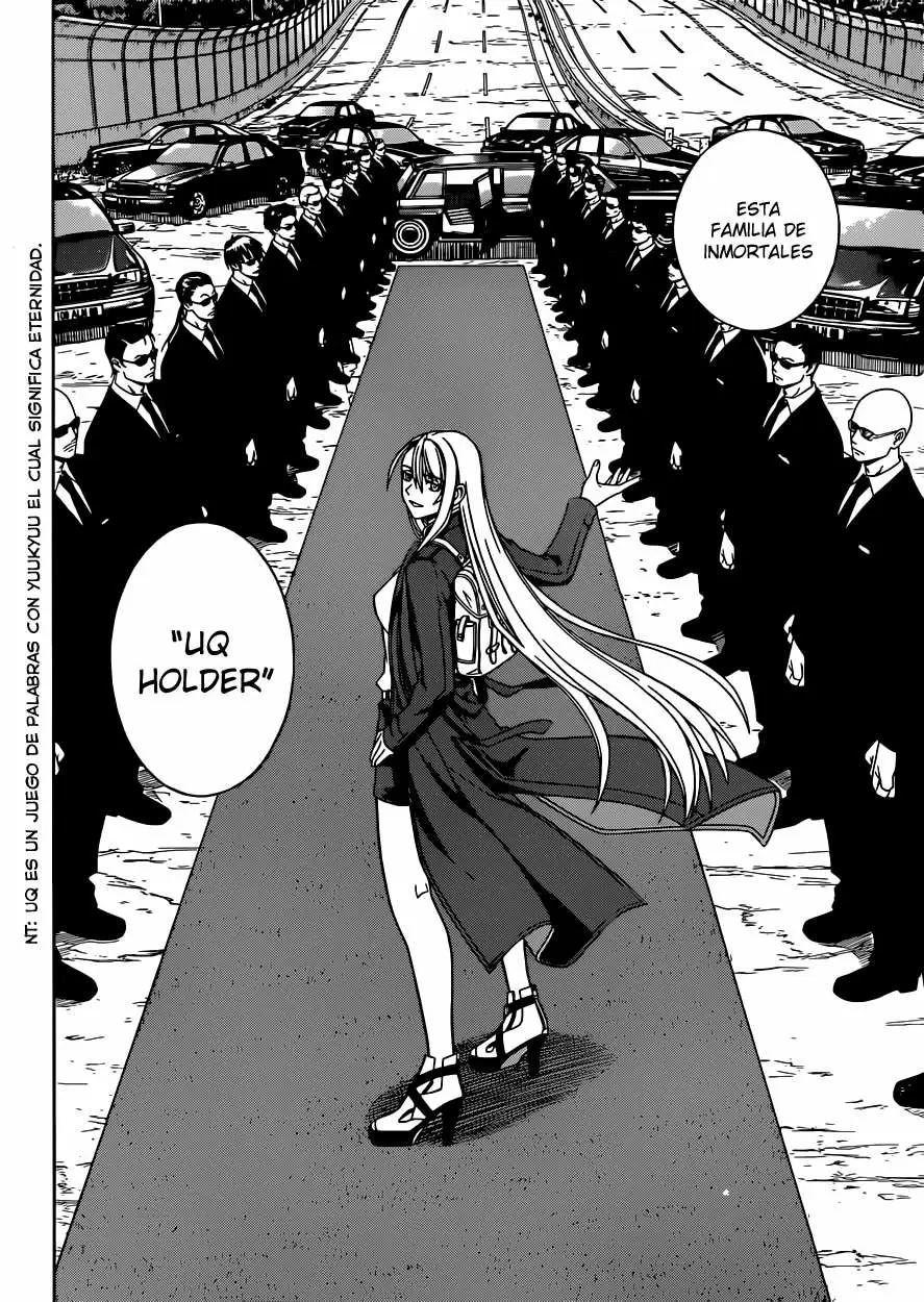 UQ Holder! capítulo 6, página 12