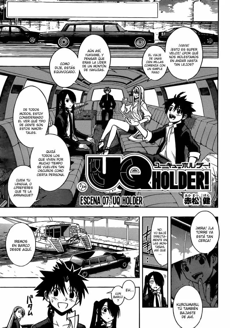 UQ Holder! capítulo 7, página 2