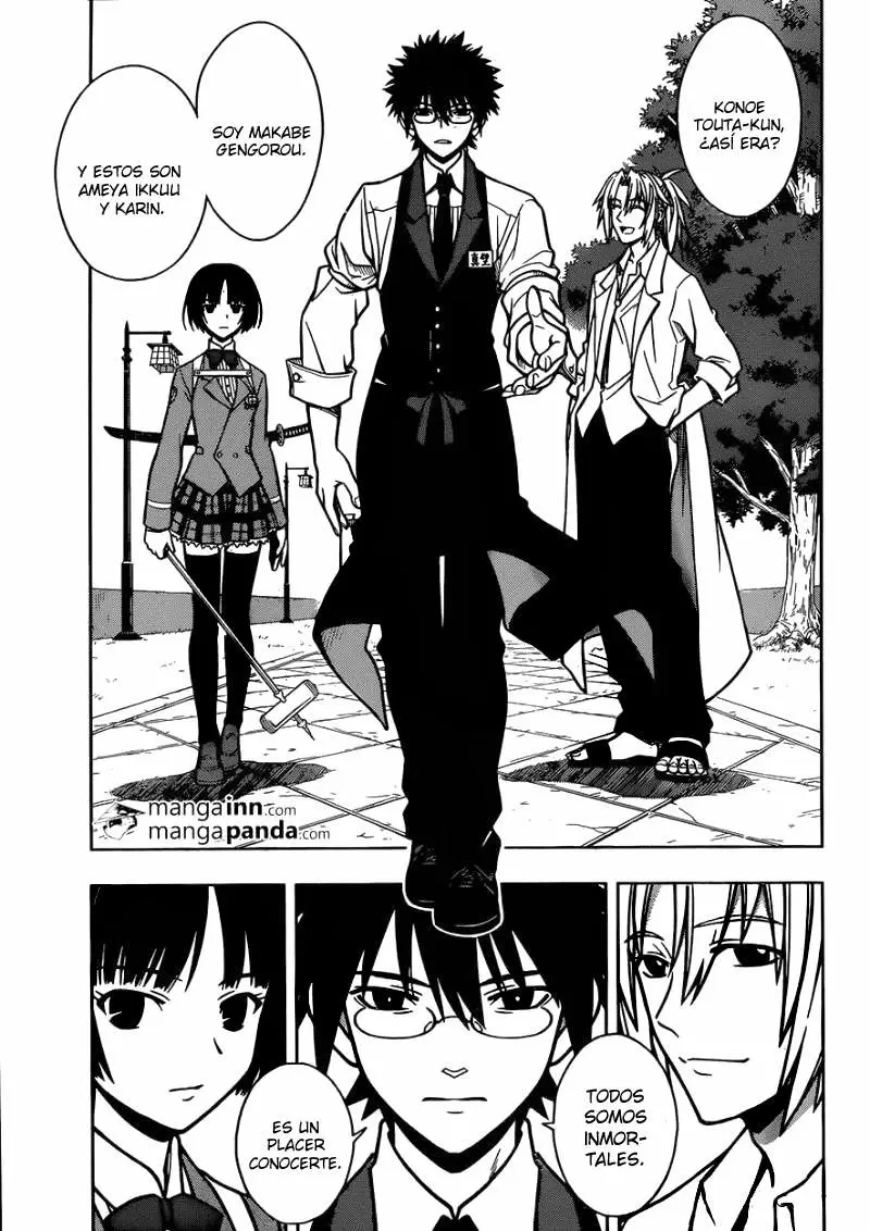 UQ Holder! capítulo 7, página 9