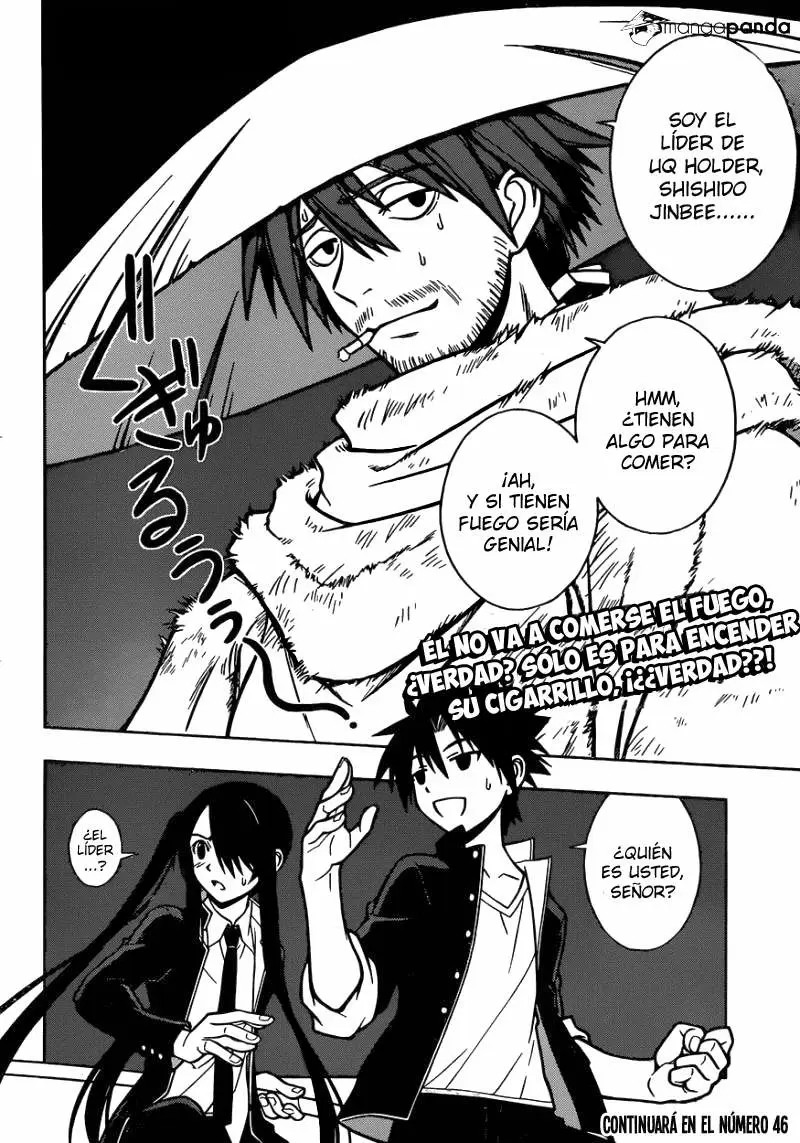 UQ Holder! capítulo 7, página 16