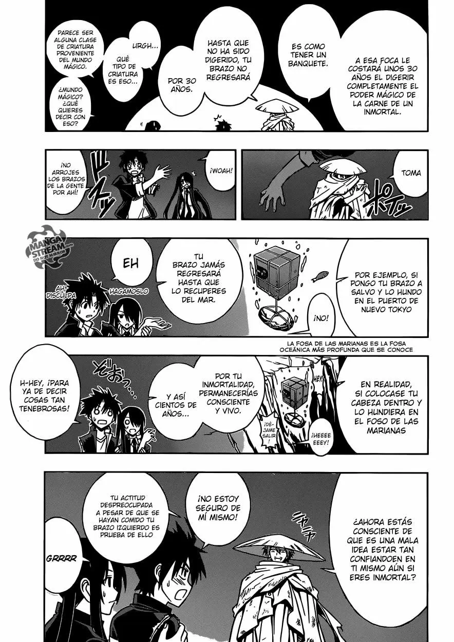 UQ Holder! capítulo 8, página 16