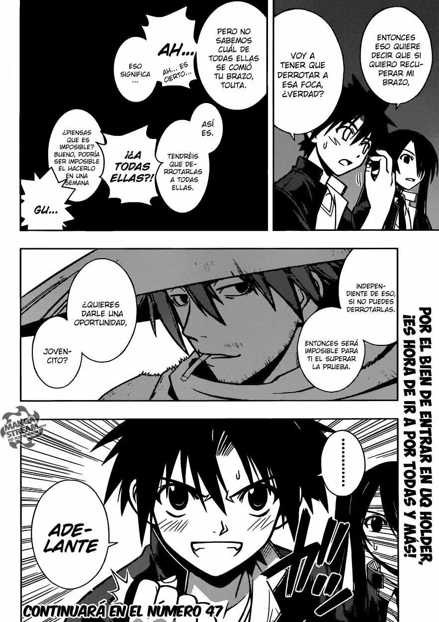 UQ Holder! capítulo 8, página 17