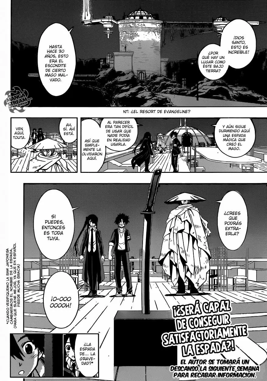 UQ Holder! capítulo 9, página 17
