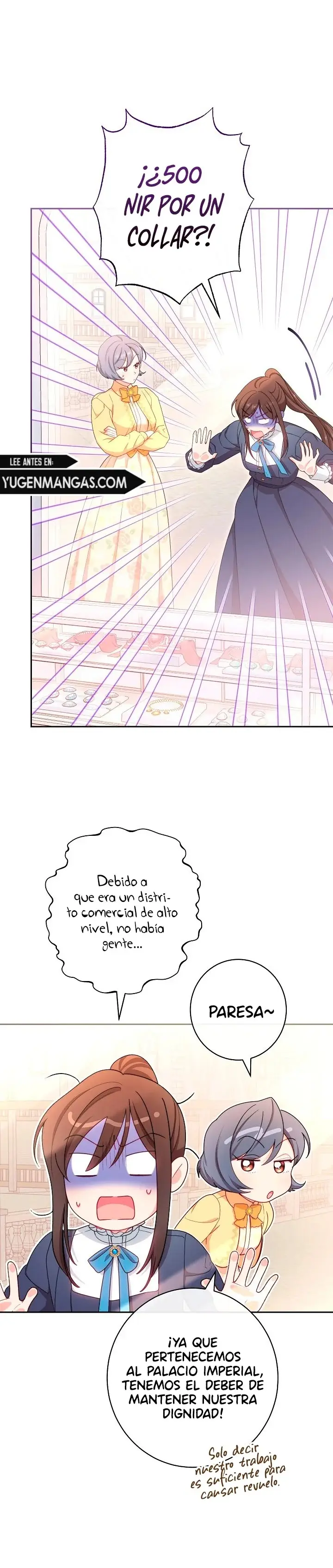 La asistente de la emperatriz malvada capítulo 10, página 12
