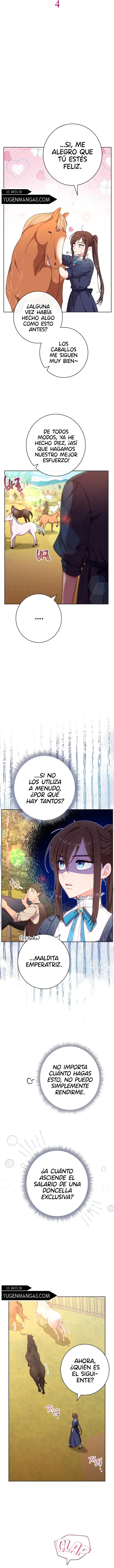 La asistente de la emperatriz malvada capítulo 4, página 3
