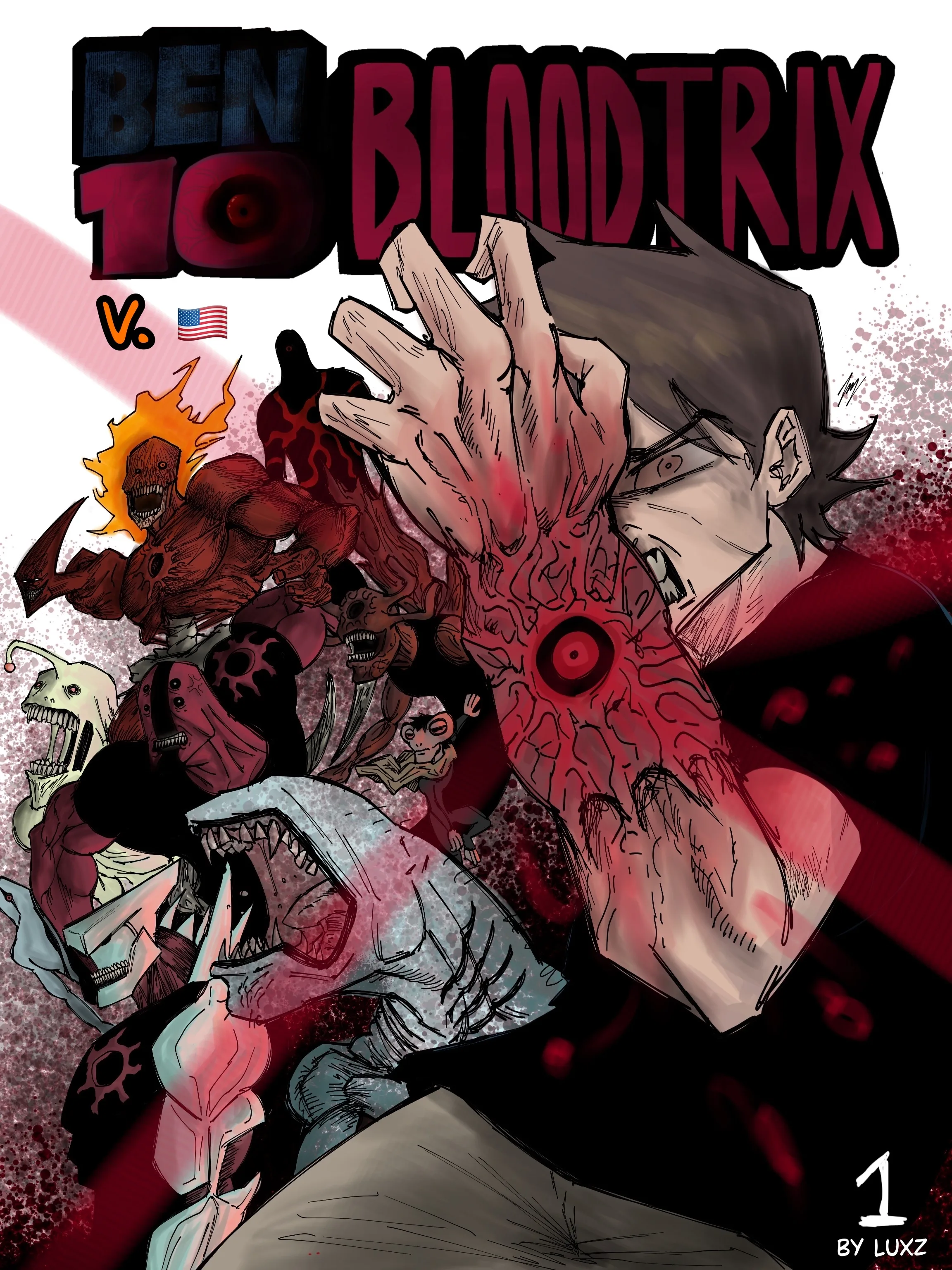 Ben 10: Bloodtrix capítulo 1, página 1