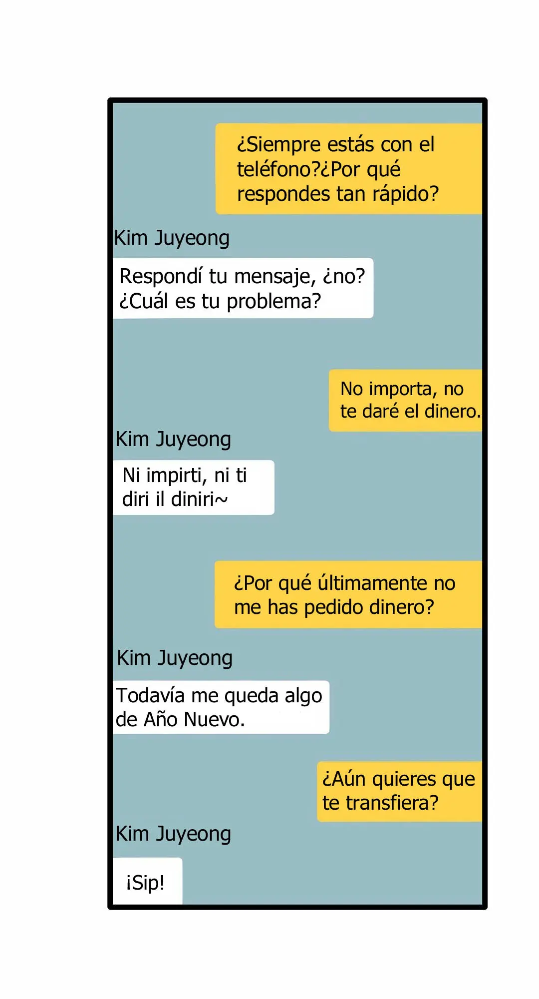 Beta Off Not Dating capítulo 8, página 46