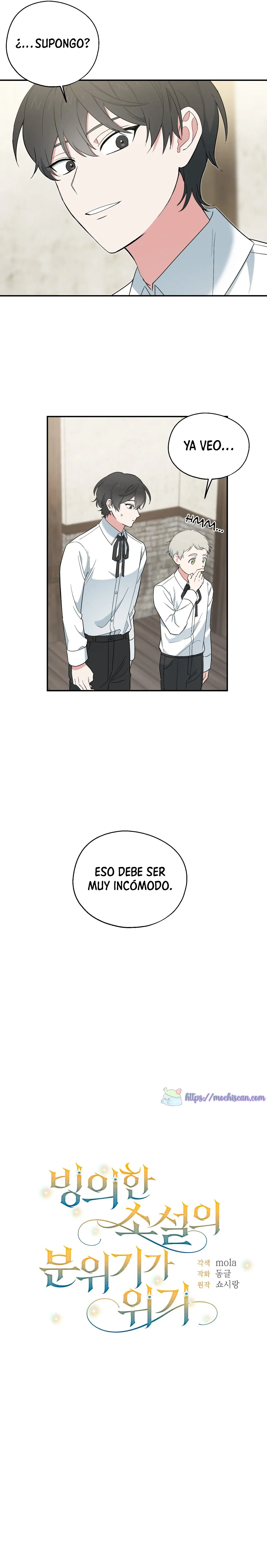 El ambiente de la novela que poseí está en crisis capítulo 3, página 11