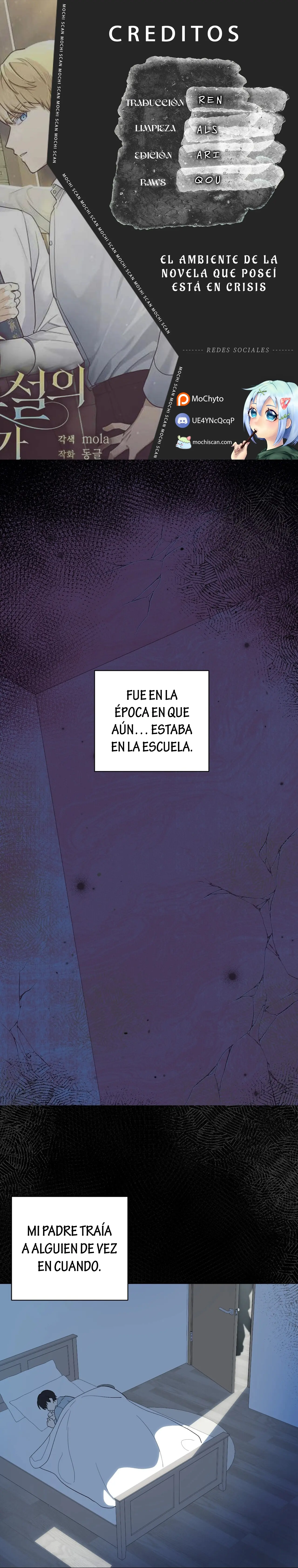 El ambiente de la novela que poseí está en crisis capítulo 7, página 1