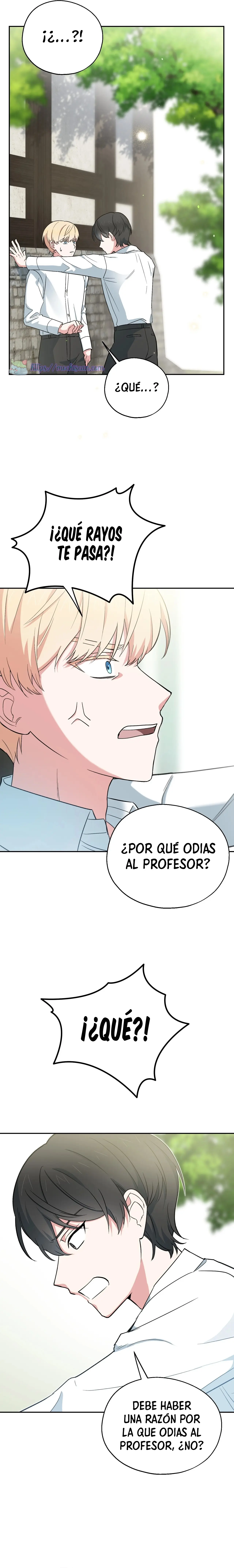 El ambiente de la novela que poseí está en crisis capítulo 7, página 18