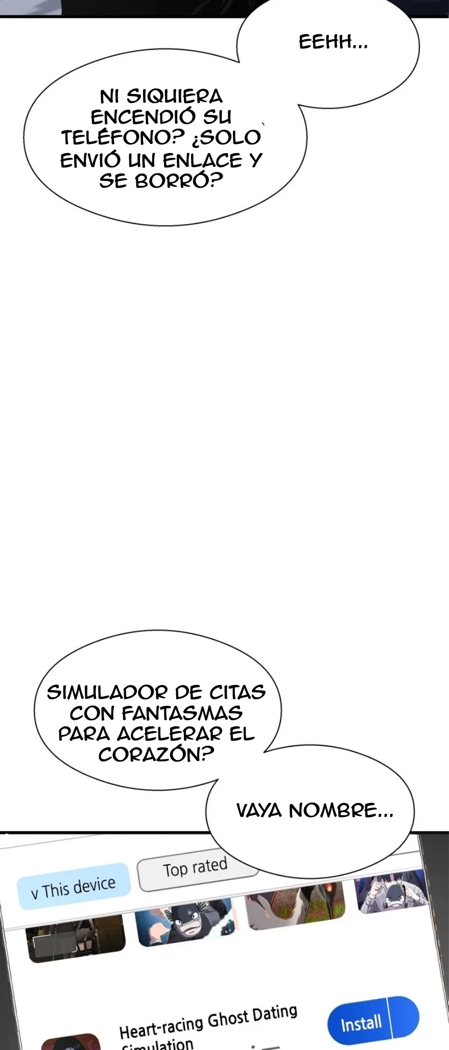 Ghost Dating Simulation capítulo 1, página 54