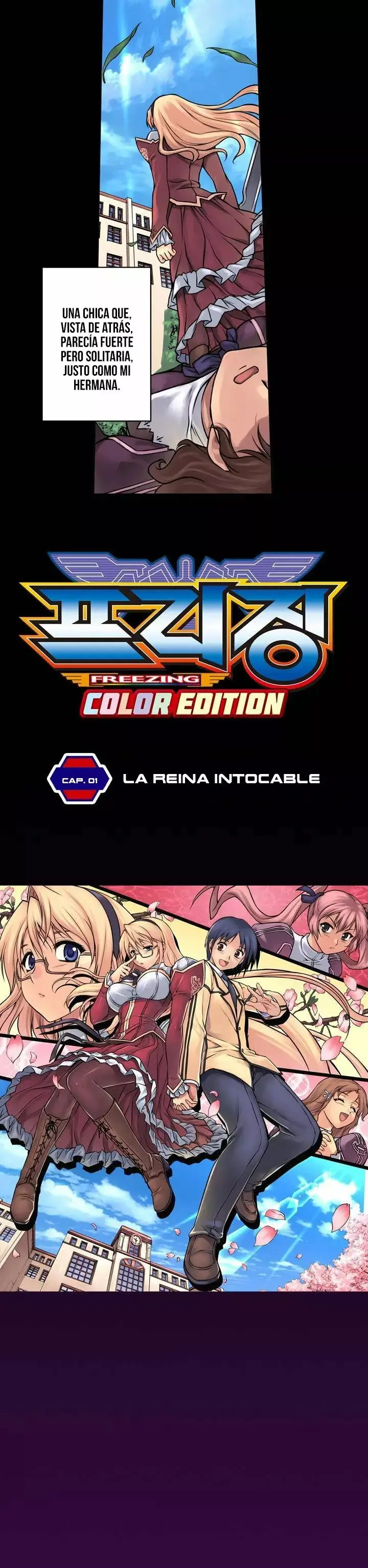 Freezing (Official Colored) capítulo 1, página 3