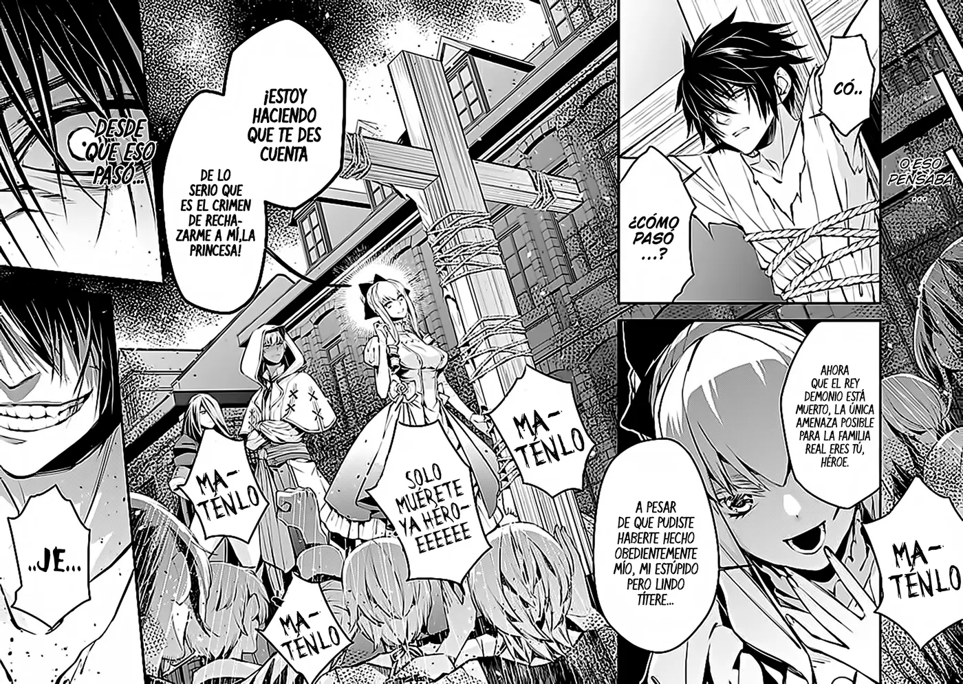Fukushuu o Koinegau Saikyou Yuusha wa, Yami no Chikara de Senmetsu Musou Suru capítulo 1, página 3