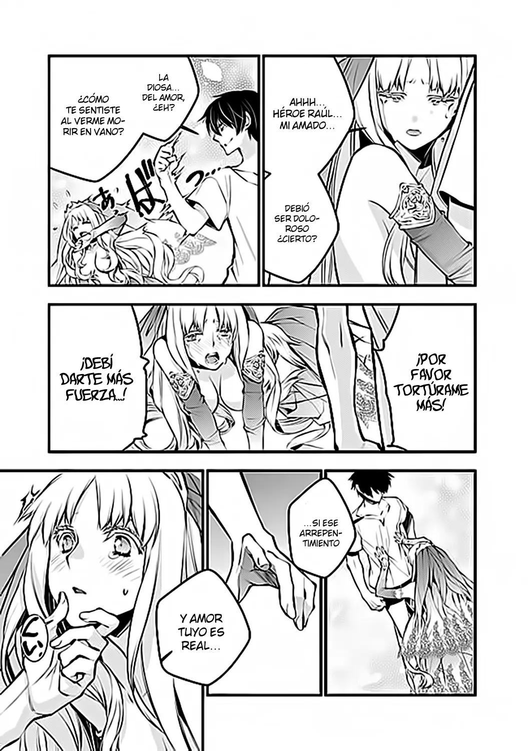 Fukushuu o Koinegau Saikyou Yuusha wa, Yami no Chikara de Senmetsu Musou Suru capítulo 1, página 6