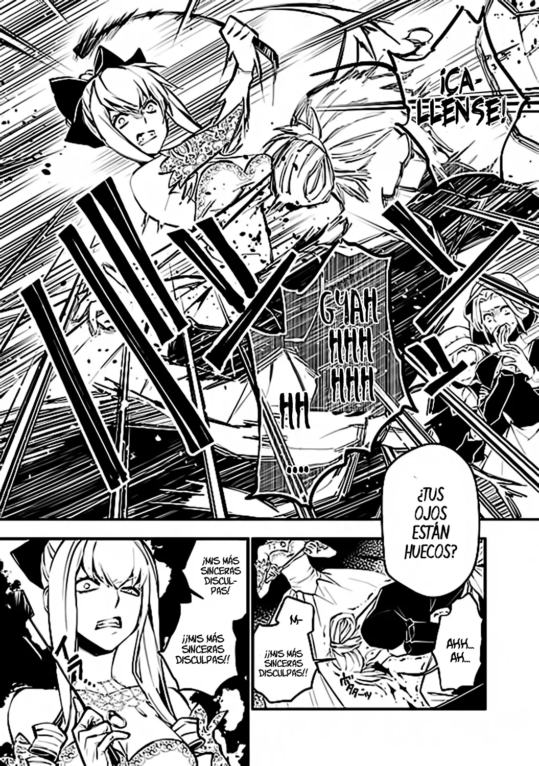 Fukushuu o Koinegau Saikyou Yuusha wa, Yami no Chikara de Senmetsu Musou Suru capítulo 1, página 10