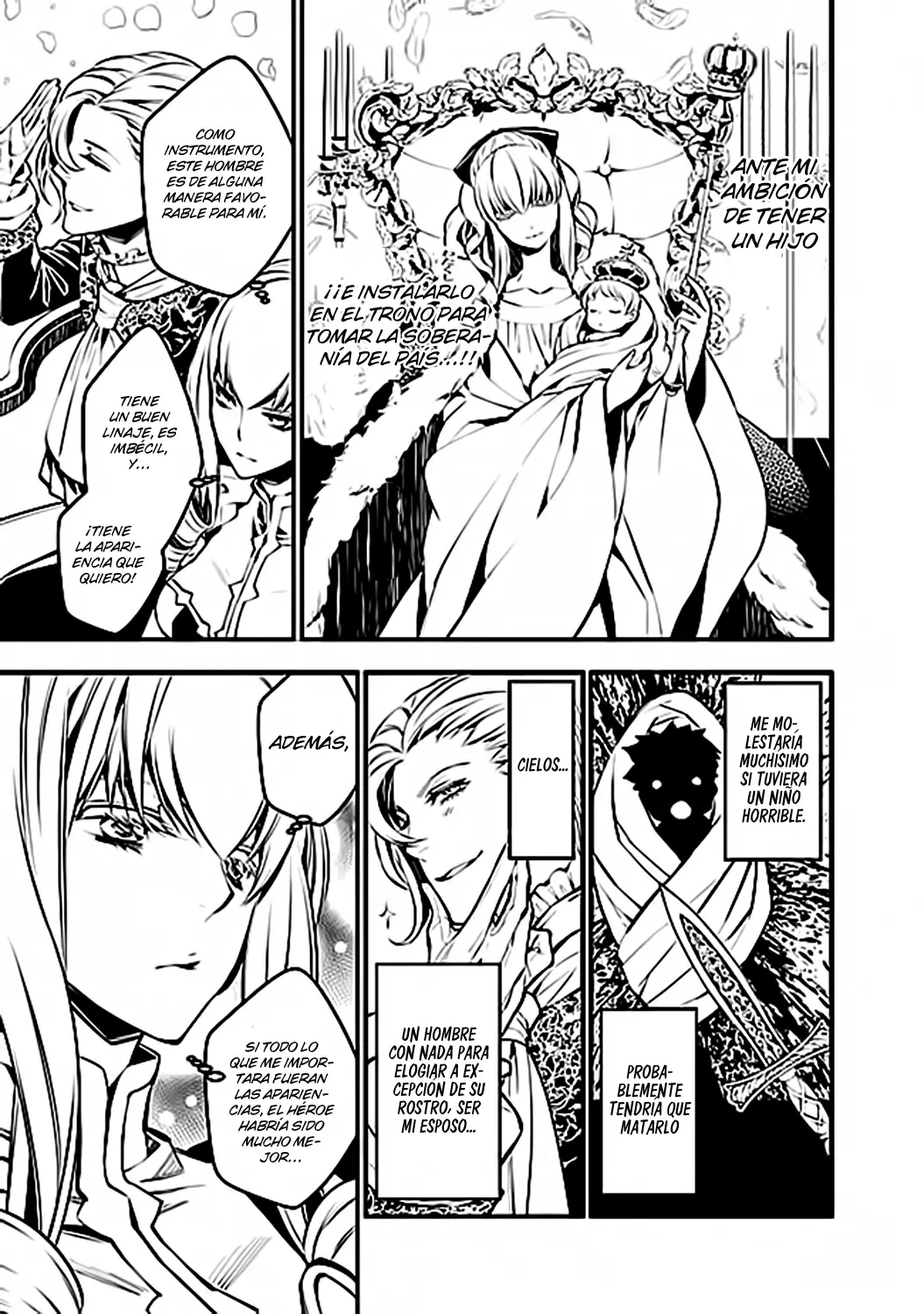 Fukushuu o Koinegau Saikyou Yuusha wa, Yami no Chikara de Senmetsu Musou Suru capítulo 1, página 22