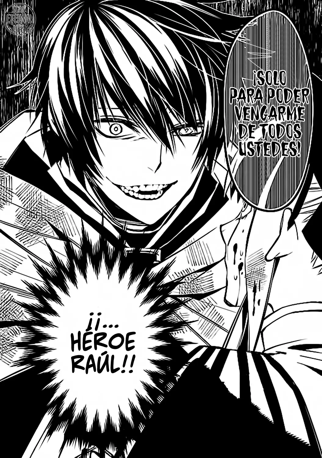 Fukushuu o Koinegau Saikyou Yuusha wa, Yami no Chikara de Senmetsu Musou Suru capítulo 1, página 35