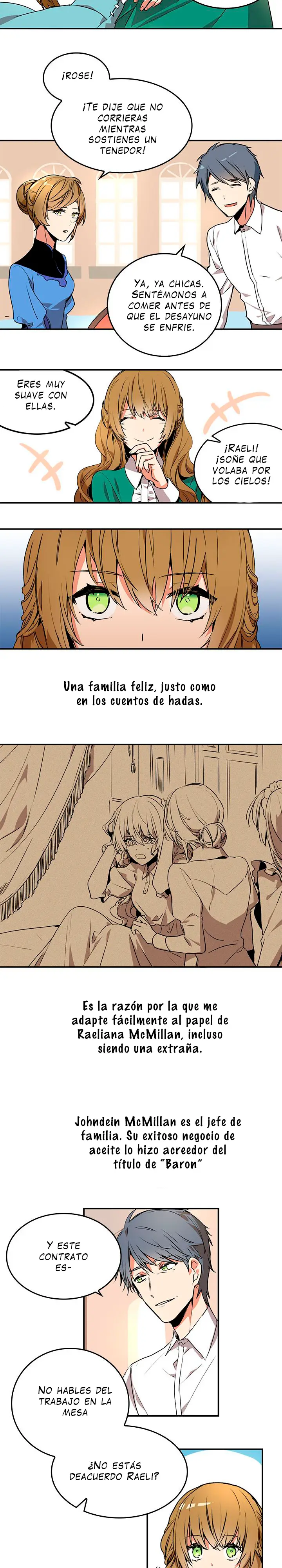 La razón por la cual Raeliana terminó en la mansión del duque capítulo 1, página 11
