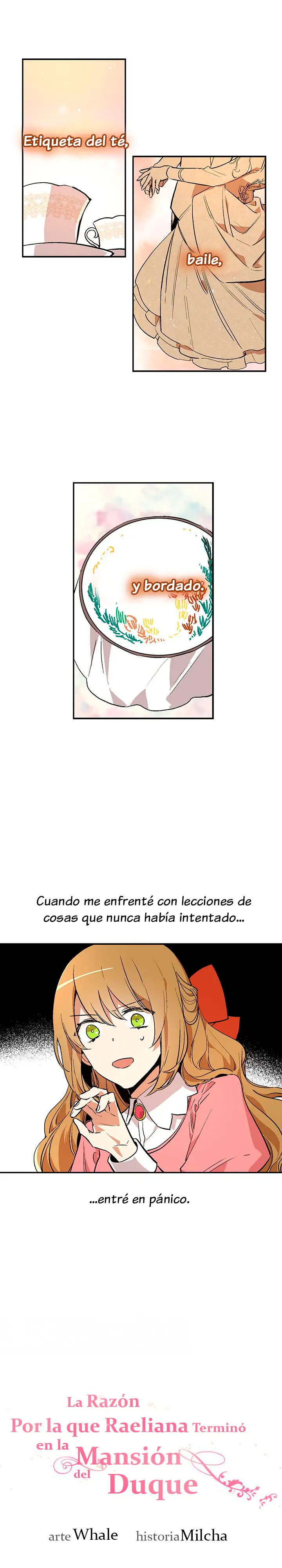 La razón por la cual Raeliana terminó en la mansión del duque capítulo 12, página 2
