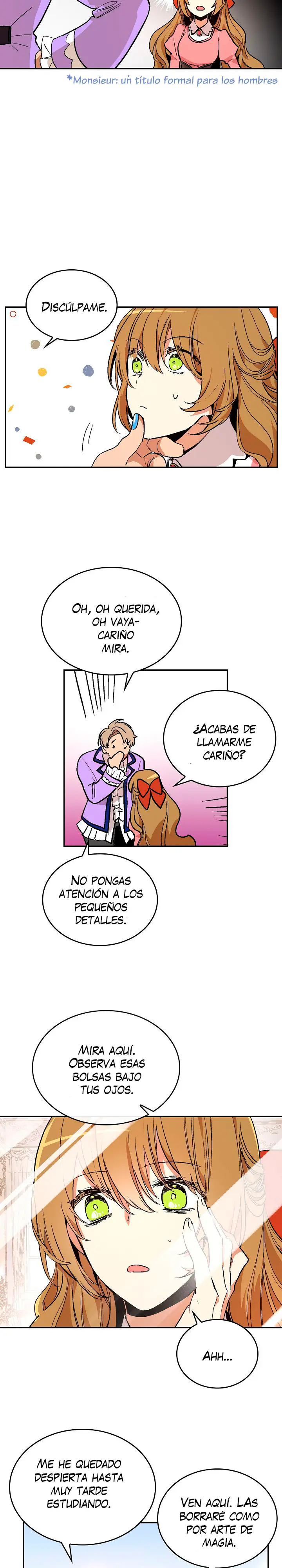 La razón por la cual Raeliana terminó en la mansión del duque capítulo 13, página 10