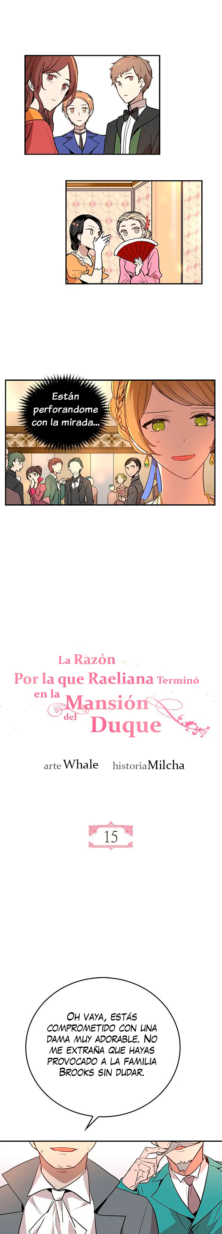 La razón por la cual Raeliana terminó en la mansión del duque capítulo 15, página 2