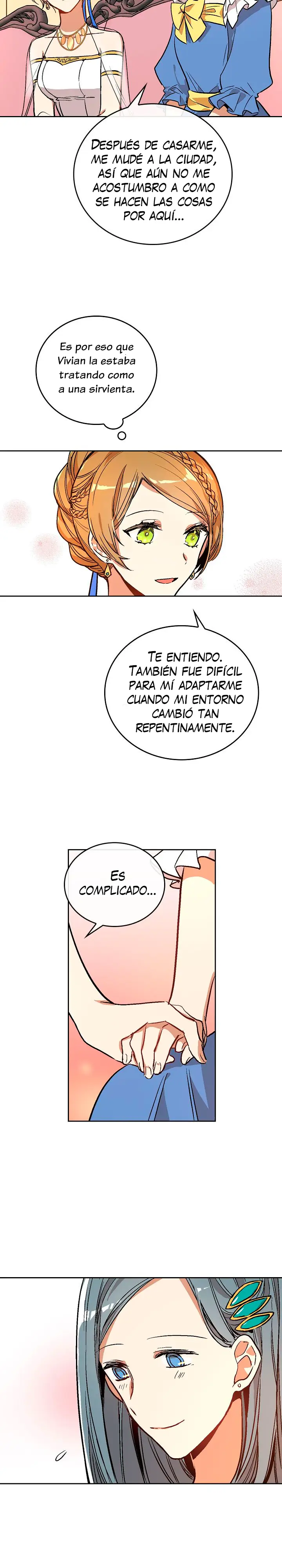 La razón por la cual Raeliana terminó en la mansión del duque capítulo 17, página 16